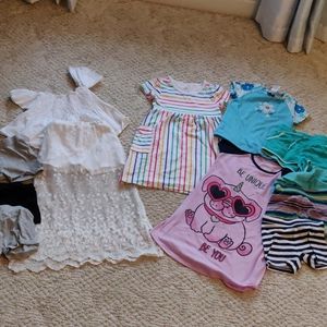 4t girls lot of summer clothes